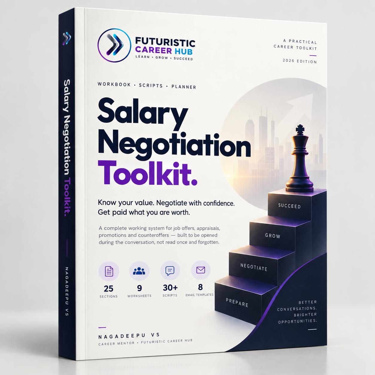 Cover of Salary Negotiation Toolkit by Nagadeepu VS